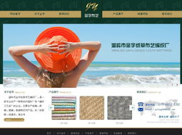 溫嶺市金宇紙草布藝編織廠(chǎng)網(wǎng)站建設(shè)方案